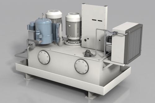 Increase machine availability of hydraulic power units