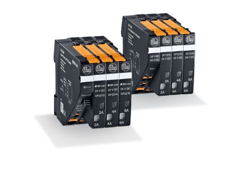 產品預告圖: 電子保險絲. 24 V 次級電路之可靠電路保護及監控功能