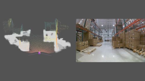 Computer vision obstacle detection in an autonomous mobile robot vs traditional 2D camera in the same robot.