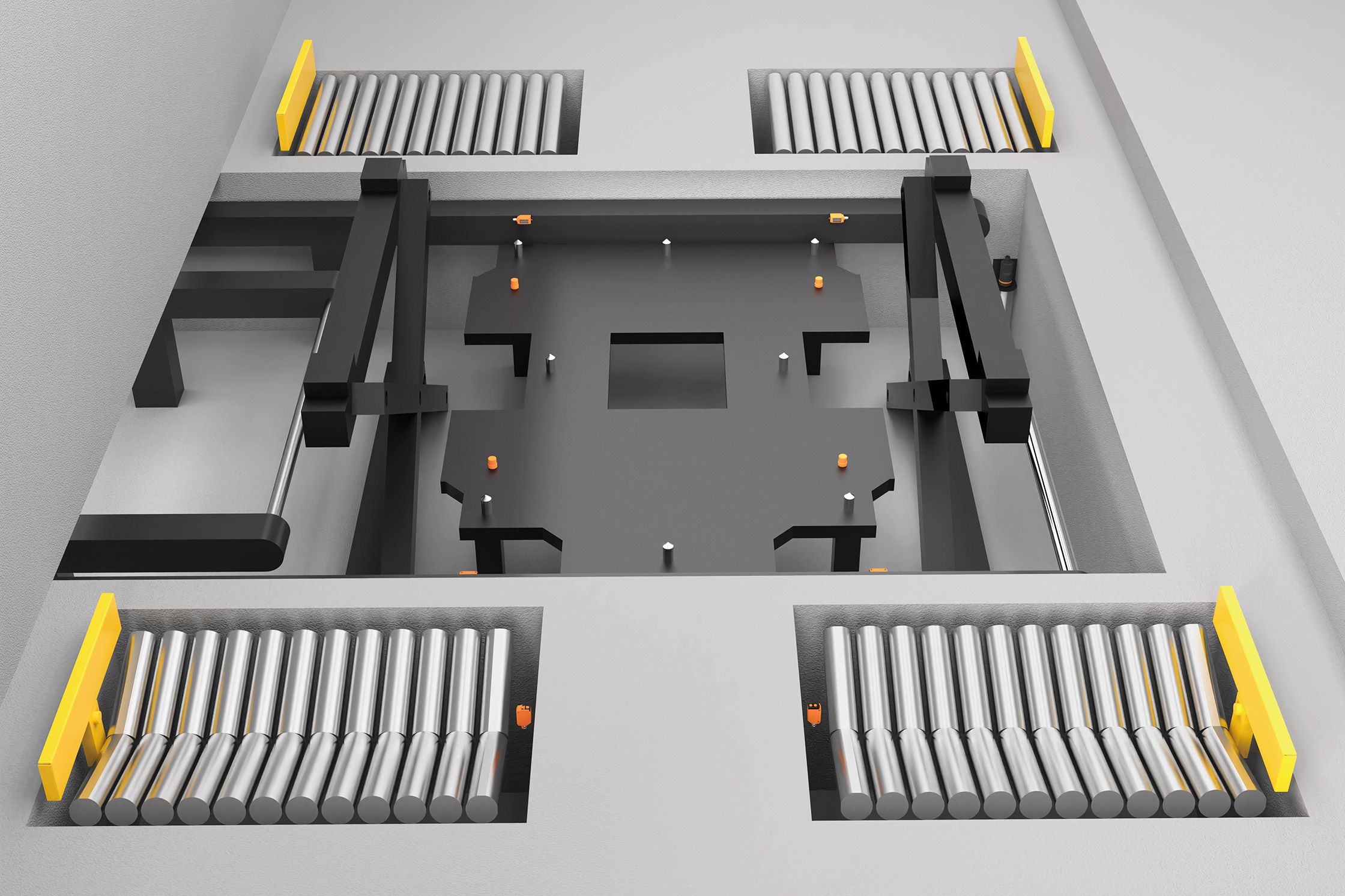 Battery Swapping Station For Electric Vehicles - Ifm