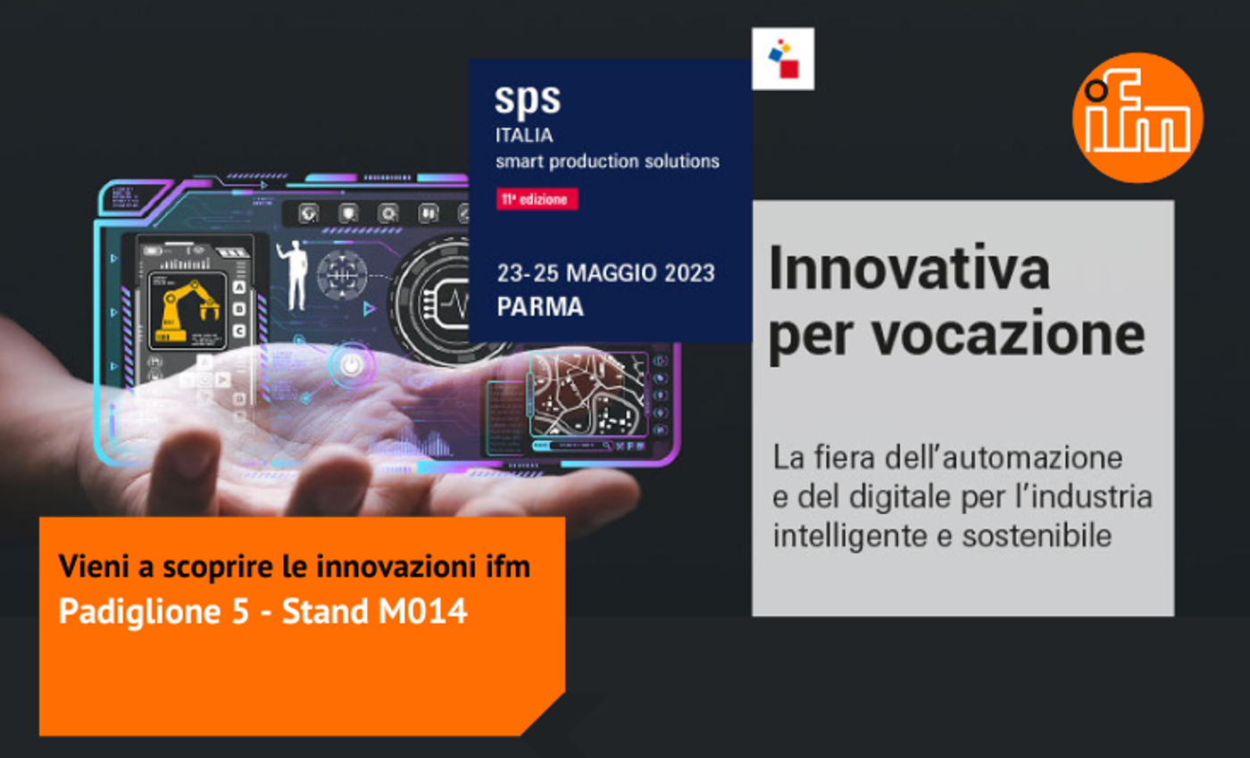 SPS Italia 2023 Smart Production Solutions ifm