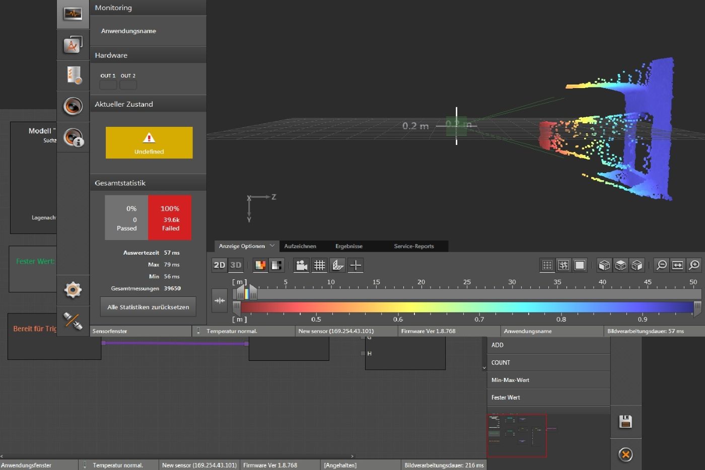 Parameters setting