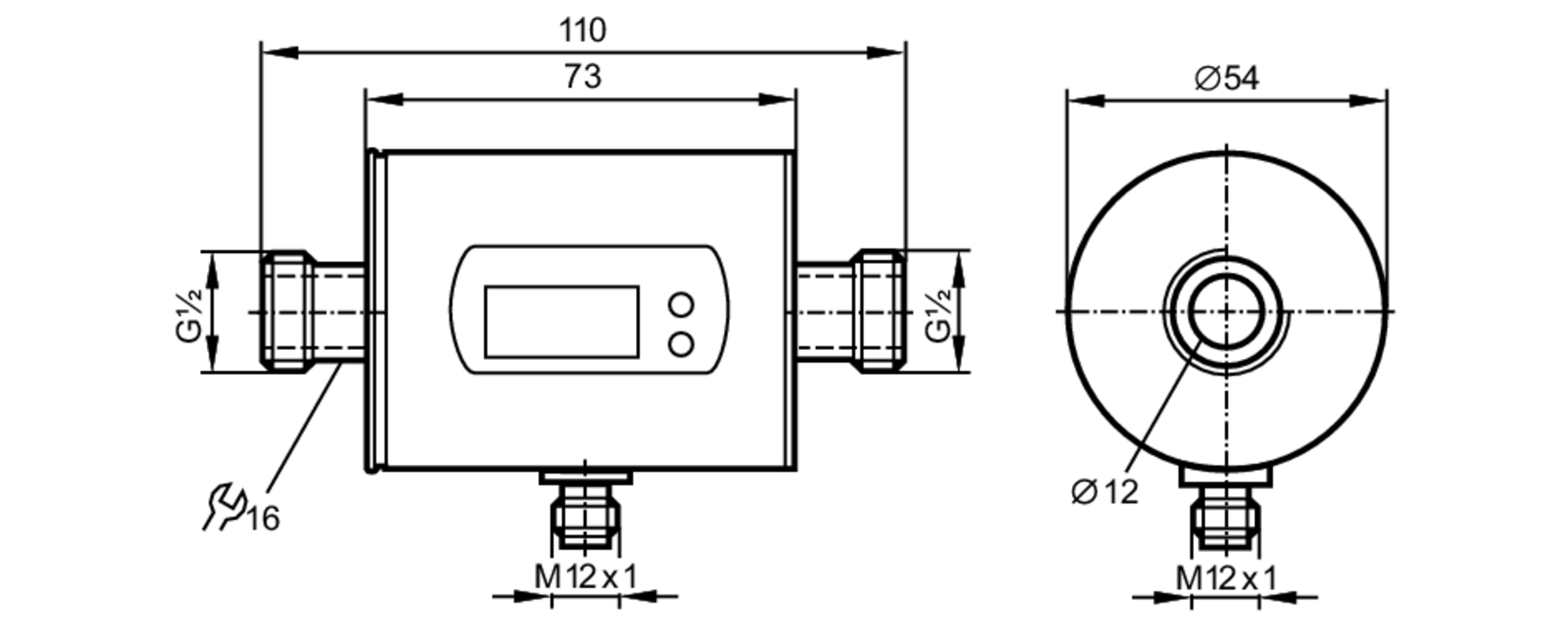 Sm6100 Magnitno Induktivnyj Datchik Potoka Ifm Electronic